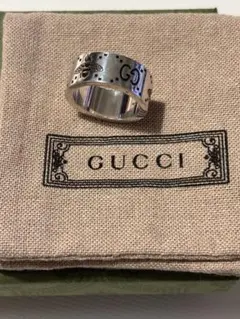 GUCCI シルバー925 リング13号 箱付け - メルカリ