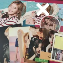TWICE サナ ラントレ 付属品 ポストカード レンチキュラー セット