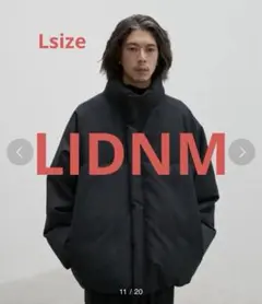 WOOL GABA IRREGULAR SLEEVE LOOSE PUFFER