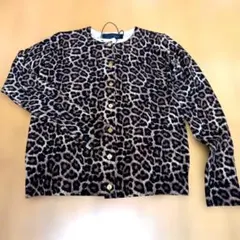 新品未使用ZARA　レオパードカーディガン