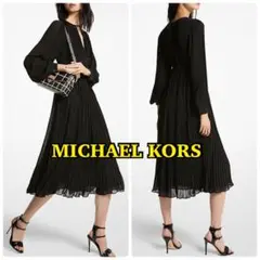 【タグ付】MICHAEL MICHAEL KORS プリーツドレス　ワンピース
