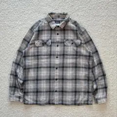 稀少XXL-TALL PENDLETON オンブレ 開襟 ボードシャツ グレー - メルカリ