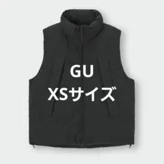 GU ヒートパデッドベスト ブラック XSサイズ ダブルジップのサムネイル