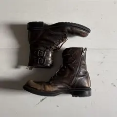 [未使用·極美品] DIESEL 本革ブーツ die-l-k-f4-k50.jpg