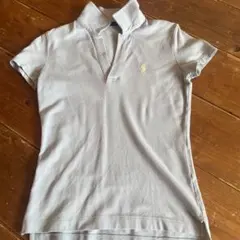 Ralph Lauren ブルーポロシャツ