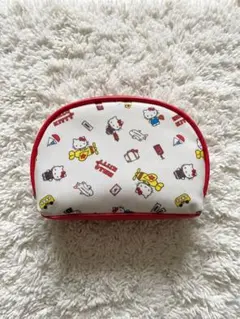 Hello Kitty ✖️JALコラボ トラベル柄 ポーチ
