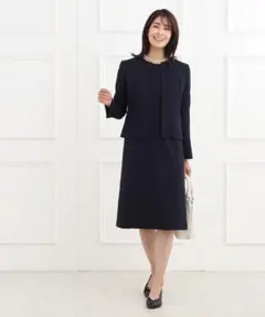 【美品】ReFLEcT ママスーツ M ネイビー 七五三 結婚式