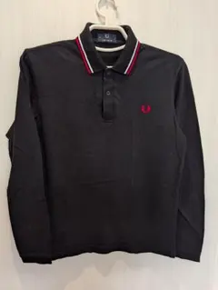 英国製フレッドペリー ブラック ポロシャツ 38