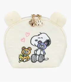 スヌーピー ラウンドポーチ