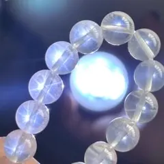 全粒スター⭐︎スターローズクォーツ♡9.3mm天然石ブレスレット