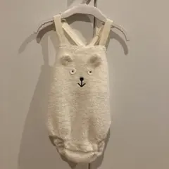 くまさんロンパース