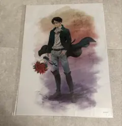 東*雲様 進撃の巨人 浅野恭司原画展 入場者特典 イラストカード リヴァイ 非売品】進撃の巨人 リヴァイ しおり/浅野恭司原画展/WIT STUDIO