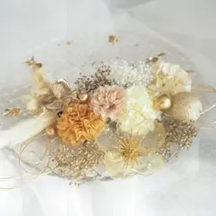 髪飾り 成人式 卒業式 結婚式 七五三 和装 振袖 袴 金箔 水引 花