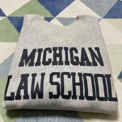 90s Championミシガン染み込み リバースウィーブ刺繍タグXL USA製