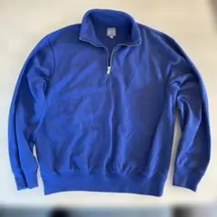 GAP ネイビー ハーフジップ トレーナー XS