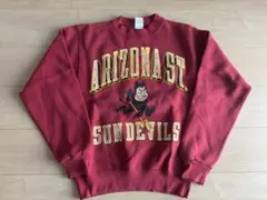 ASU Sun Devilsアリゾナ大学 スウェット トレーナー US古着
