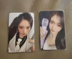 IVE　secret xoxz イソ　leeseo トレカ　2枚　withmuu