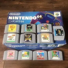 ニンテンドー64 本体 拡張パック付 ソフト11本セット