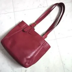 ブルックスブラザーズ】レザー メンズ トートバッグ 大容量 ボルドー 