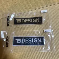 TS DESIGN TOP SHALETON ステッカー 2枚セット