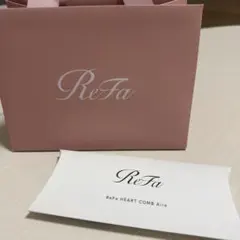 ReFa HEART COMB Aira アクアブルー ショピングバック付き