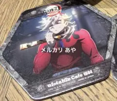 鬼滅の刃 ufotable cafe ノベルティコースター 童磨