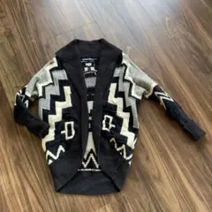 ラルフローレン　カーディガン　RALPH ポロ　ネイティブ　幾何学　ボレロ