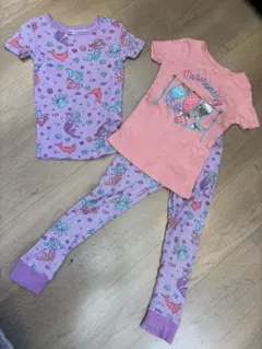 4点セット　サイズ 6 コストコ　ゆめかわ　パジャマセット 110cm