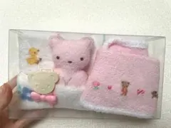 【未開封、未使用】ファミリア　スタイ　ギフトセット　出産祝い　ピンク