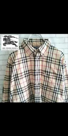 BURBERRY バーバリー ノバチェック シャツ 古着