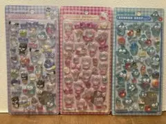 【正規品】　ボンボンドロップシール　はぴだんぶい　ハンギョドン　キティ