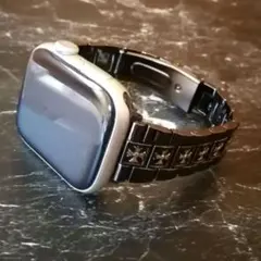 Apple Watch アップルウォッチ クロスステンレスバンド ブラック