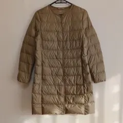 ユニクロ　ウルトラライトダウンコンパクトコート　ベージュ　M
