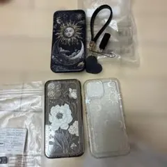 iPhone12mini用ケース 3点セット