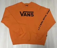 VANS オレンジ スウェット 長袖
