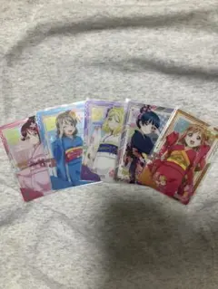 ラブライブ！スクールアイドルコレクション トレーディングカード 5枚セット