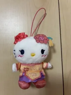 ハローキティ マスコット チャイナドレス ハオハオネオンタウン