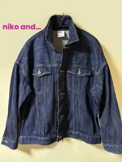 niko and… ニコアンド　デニムGジャンXXL