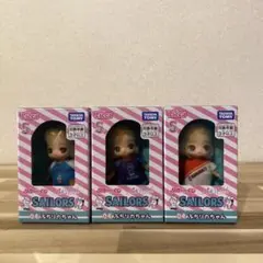 リカちゃんくじ　セーラーズ　04 ぷちリカちゃん 3種