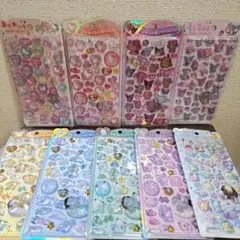 ❶【正規品】サンリオ うるちゅるポップシール 9種セット