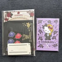 yoshikitty 12周年記念グッズ レターセット&ポストカード【切手なし】