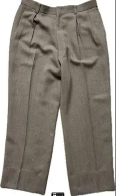 【古着】80s90s full markスラックス ベージュ 85cm