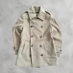 Ralph Lauren ウールカシミヤ混 ピーコート コート 日本製 ベージュ