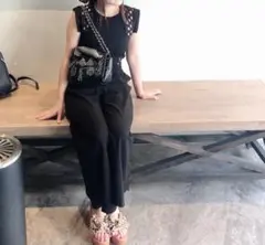 セレクトショップ サイドレース バックリボン オールインワン