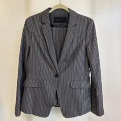 m.f.editorialグレーストライプスーツ
