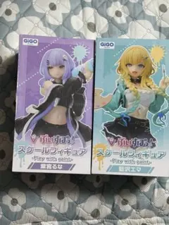 未開封　GIGO ぶいすぽ　フィギュア　藍沢エマ　紫宮るな　2種