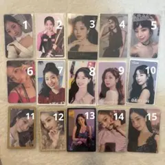 TWICE ダヒョン トレカ まとめ売り（バラ売り可）