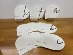 テーブルナンバー　結婚式　ハンドメイド