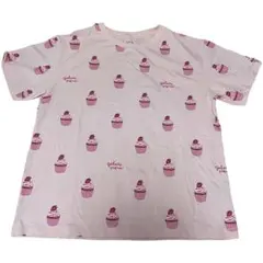 gelato pique レディース カップケーキ柄 Tシャツのサムネイル