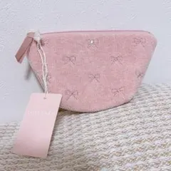 LOVERARY by FEILERプリティカラーリボン刺繍ポーチ